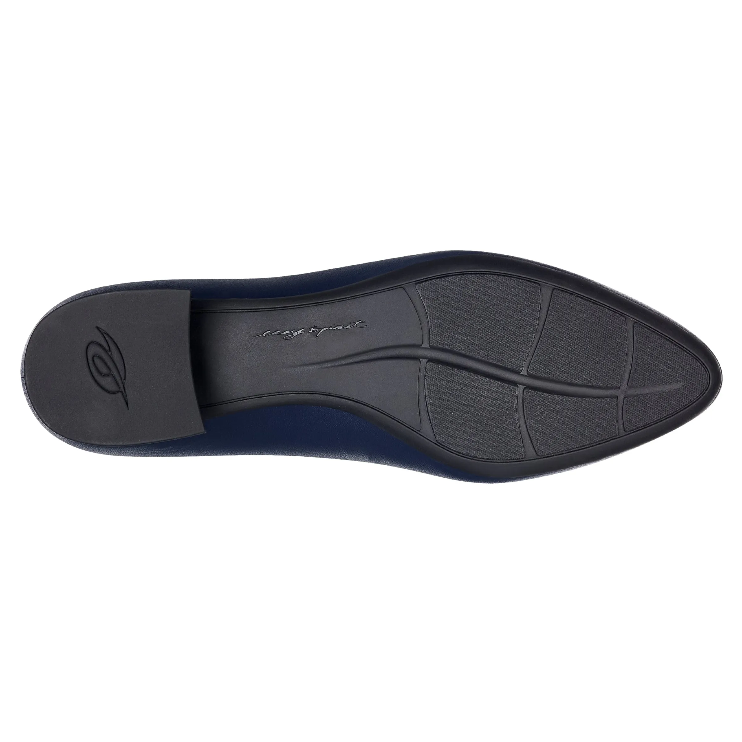 Caldise Leather Low Heel Dress Shoes