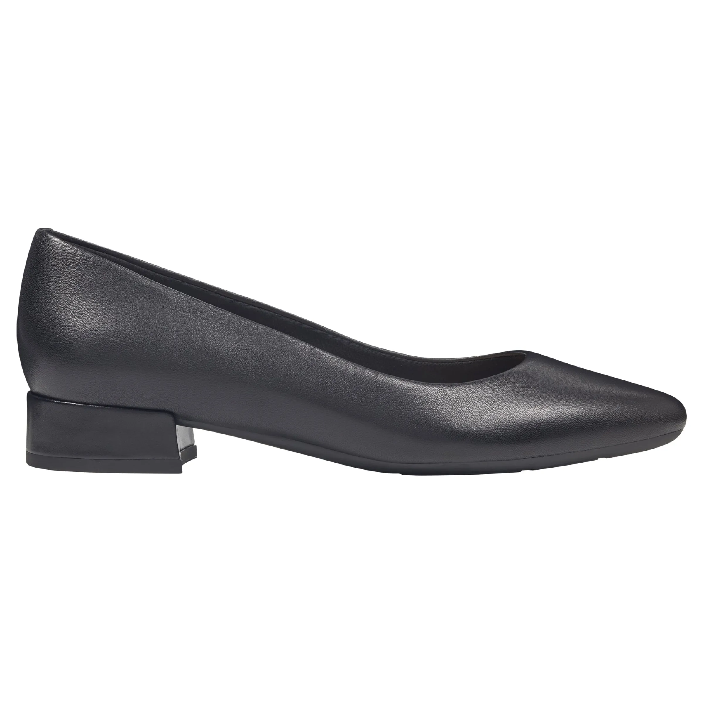Caldise Leather Low Heel Dress Shoes