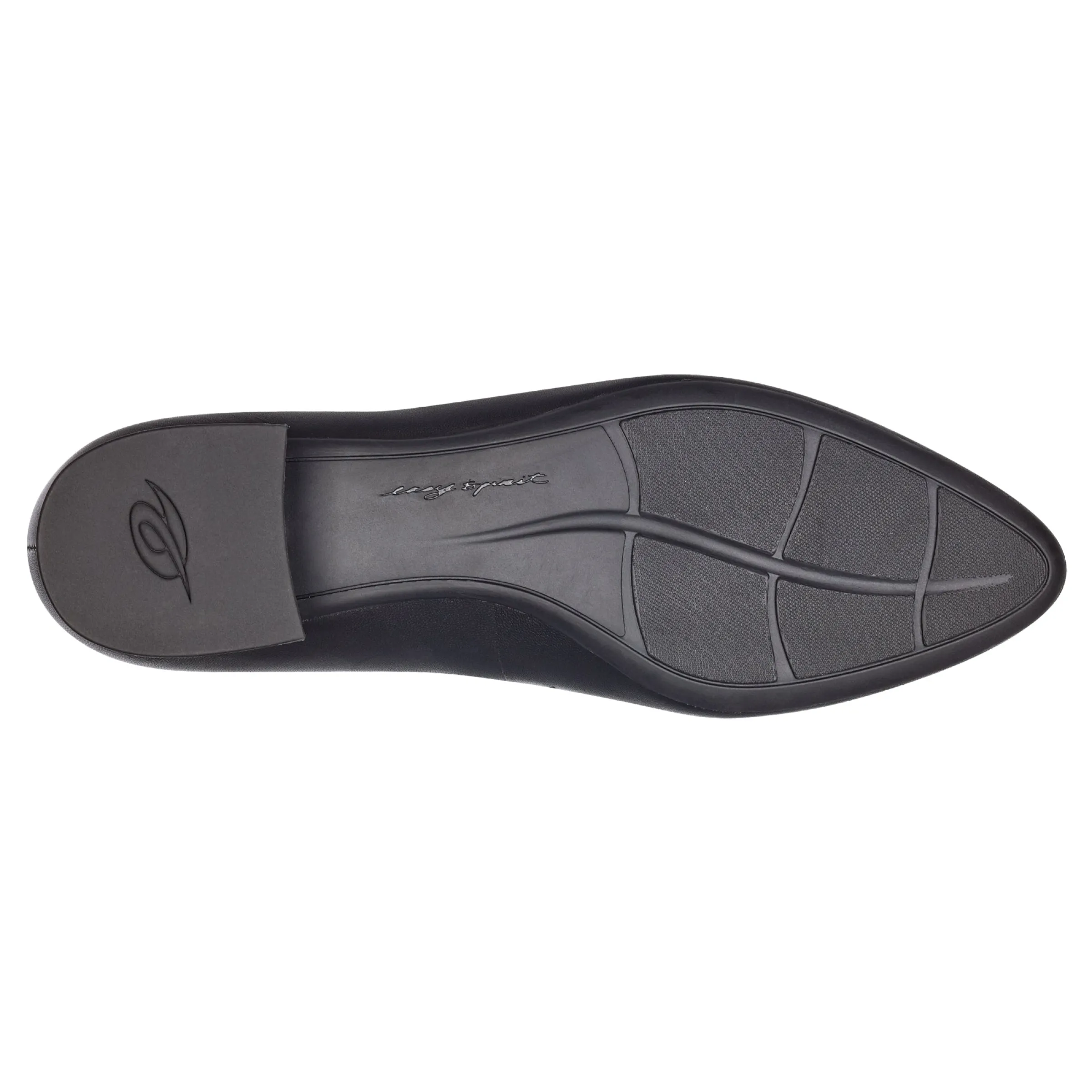 Caldise Leather Low Heel Dress Shoes