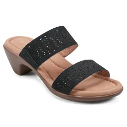 Crista Casual Slide Heeled Sandals