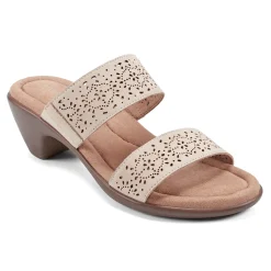 Crista Casual Slide Heeled Sandals