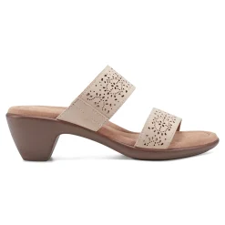 Crista Casual Slide Heeled Sandals