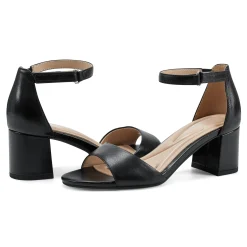 Daven Ankle Strap Heeled Sandals