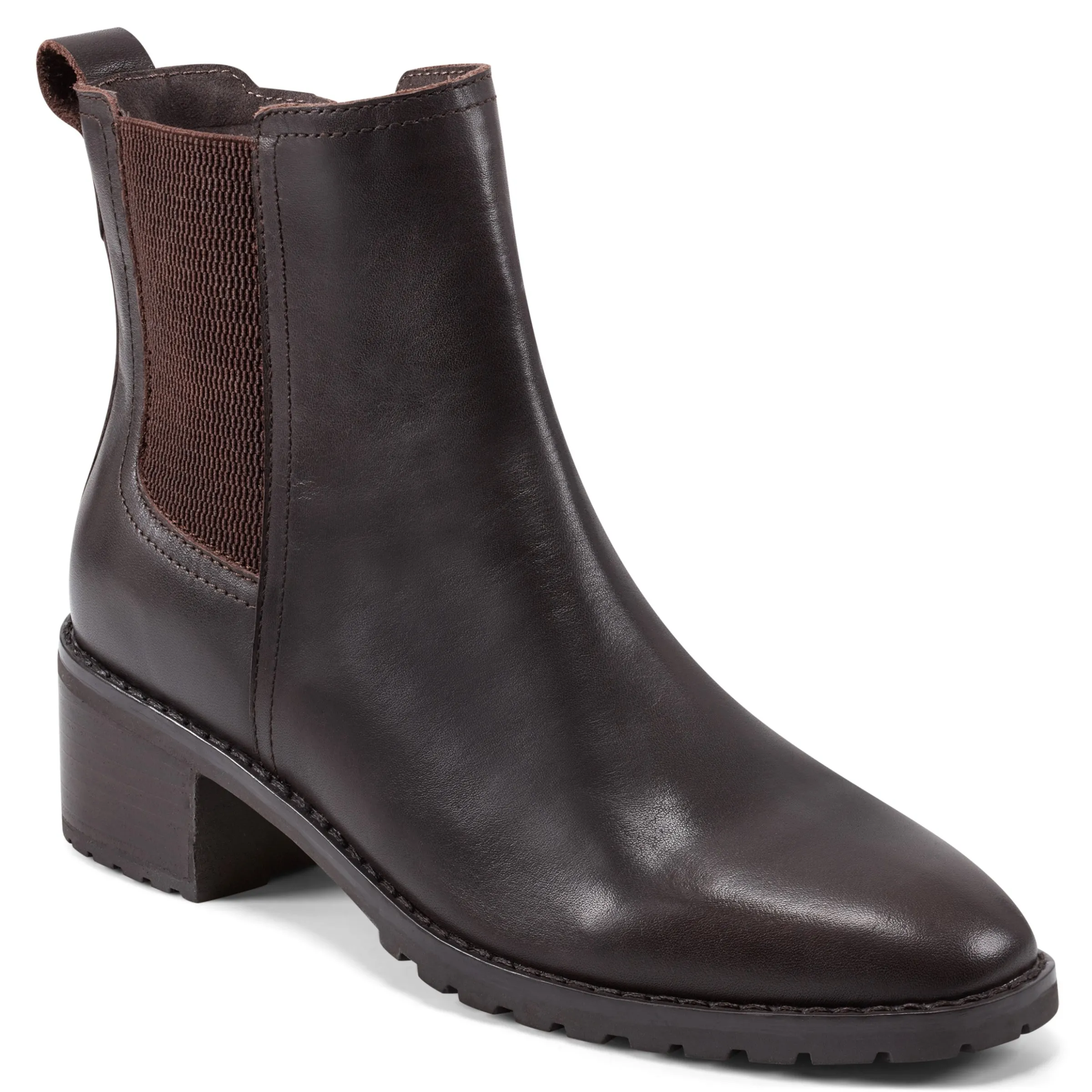 Fedra Block Heel Dress Booties