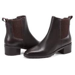 Fedra Block Heel Dress Booties