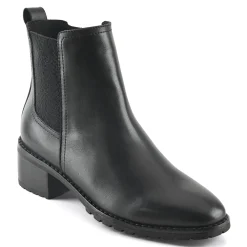 Fedra Block Heel Dress Booties