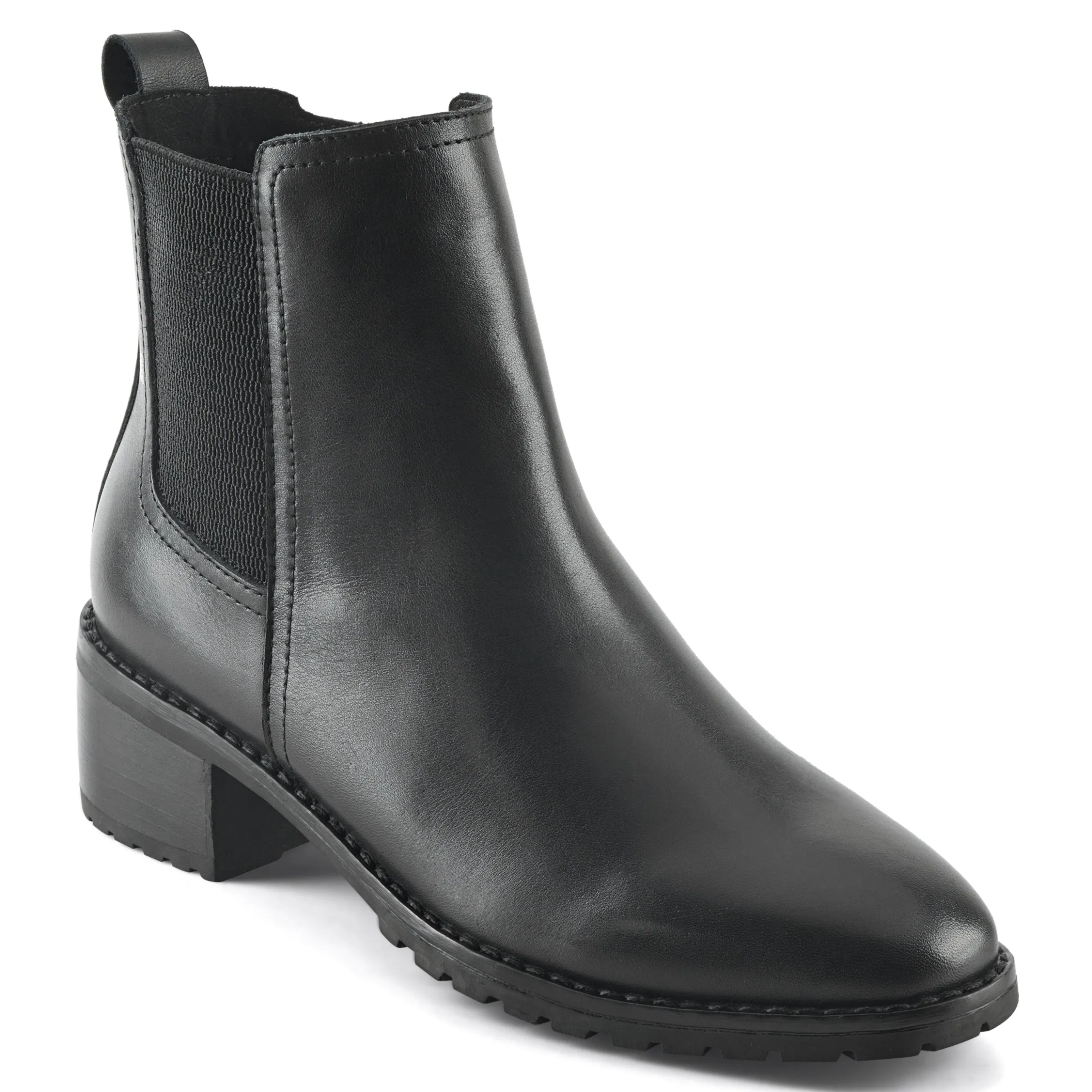 Fedra Block Heel Dress Booties