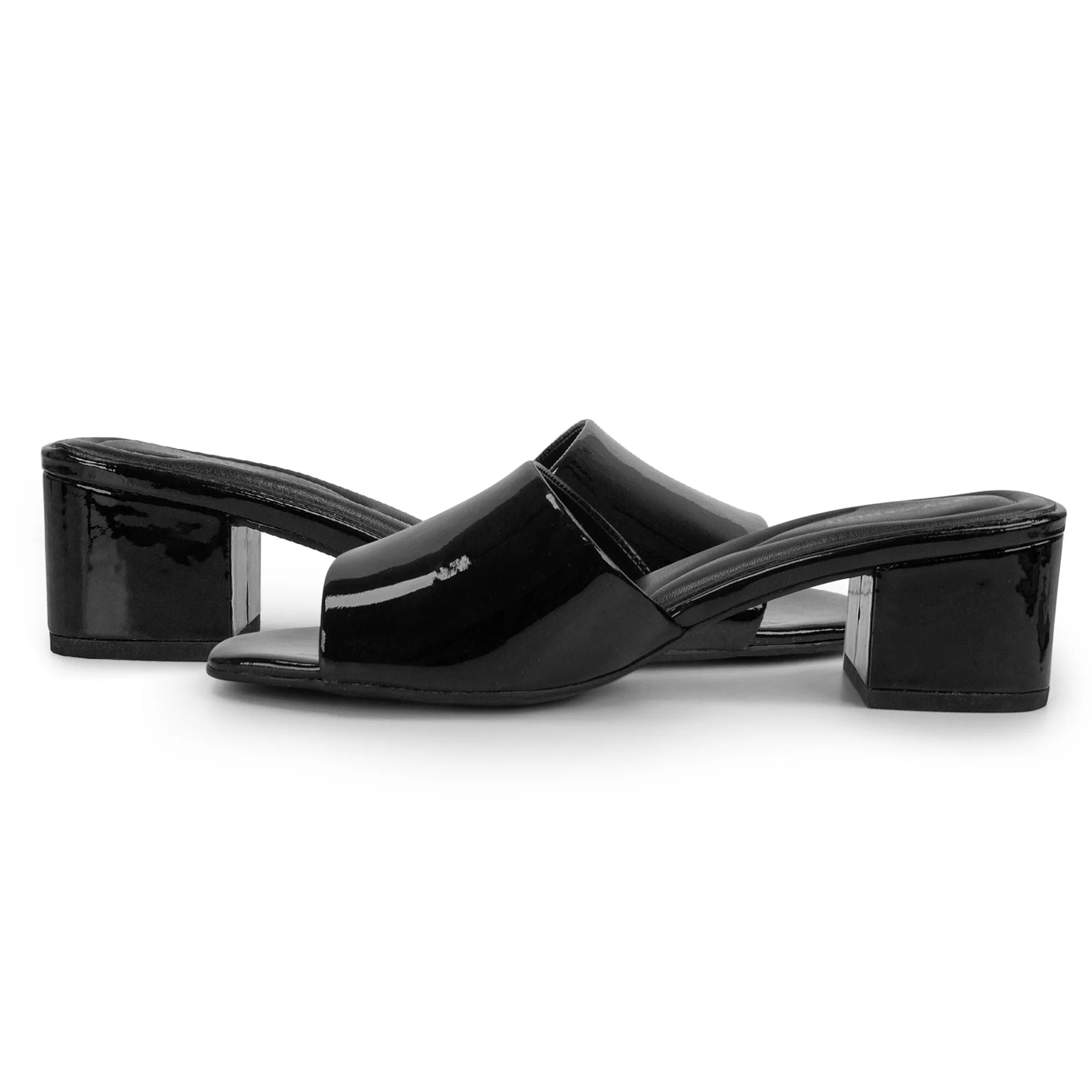 Fiora Block Heel Slide Sandals