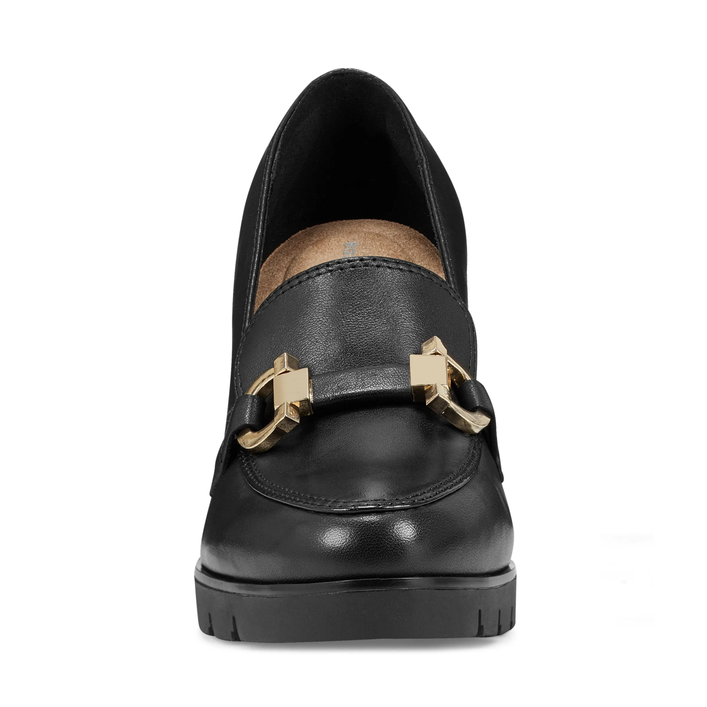 Mirror Lug Sole Dress Pumps