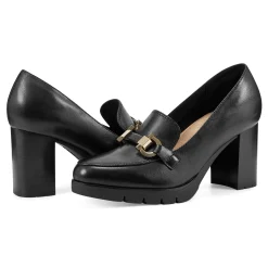 Mirror Lug Sole Dress Pumps