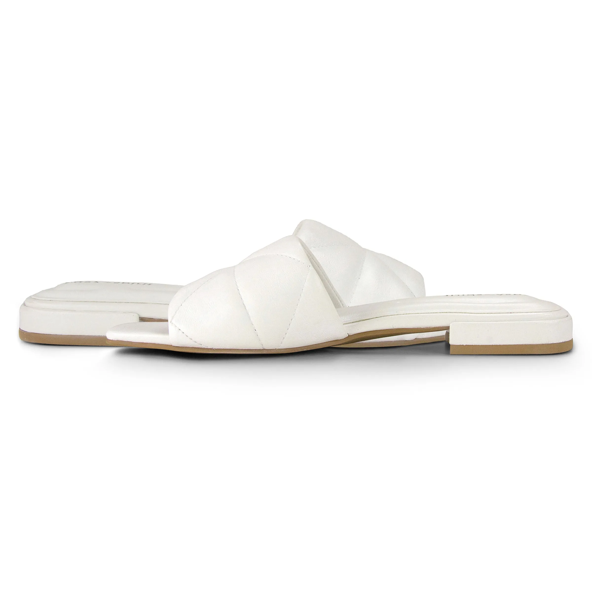 Quincie Flat Slide Sandals