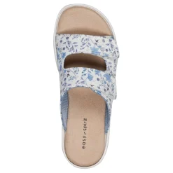 Red Slip On Sandals