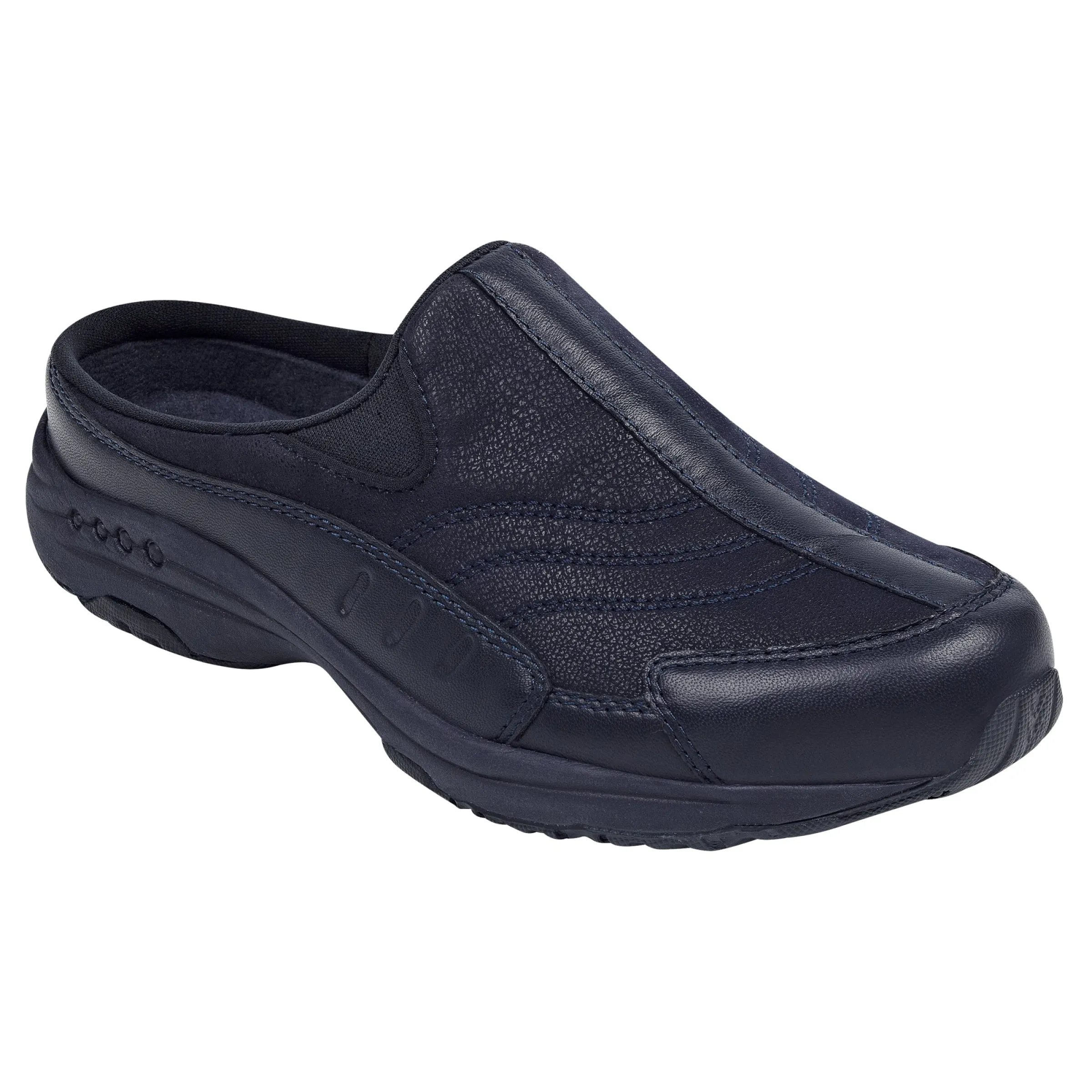 Traveltime Leather Clogs