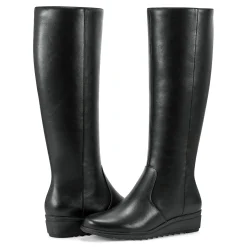 Yumi Casual Tall Wedge Boots